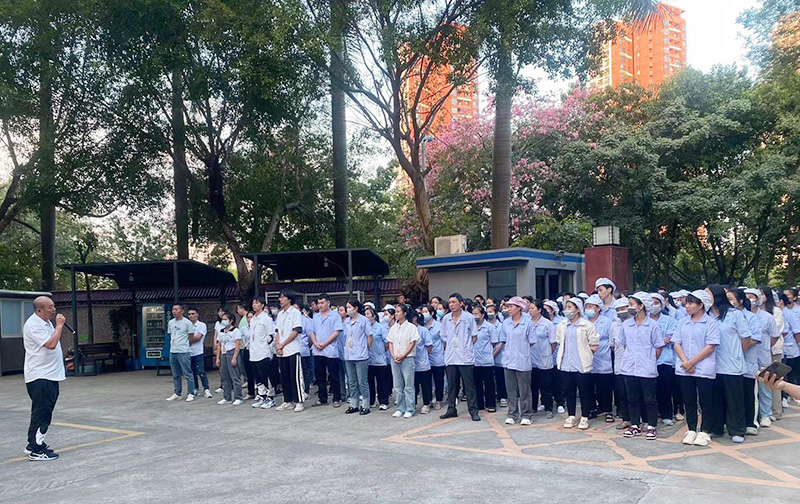 CILICILI短视频网站化妝用品（深圳）有限公司開展消防安全應急疏散演練